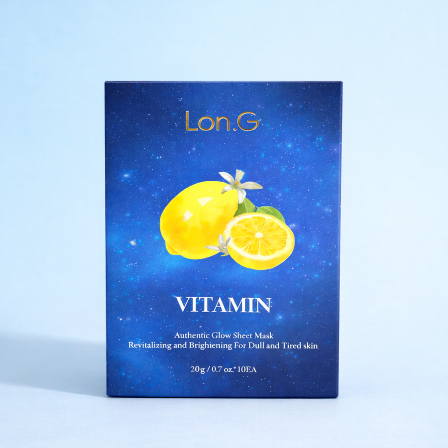 Lon-G Authentic Glow Sheet Mask - Korean beauty product at MOA Beauty India