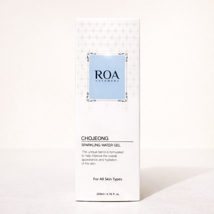 ROA Chojeong Sparkling water gel - Korean beauty product at MOA Beauty India