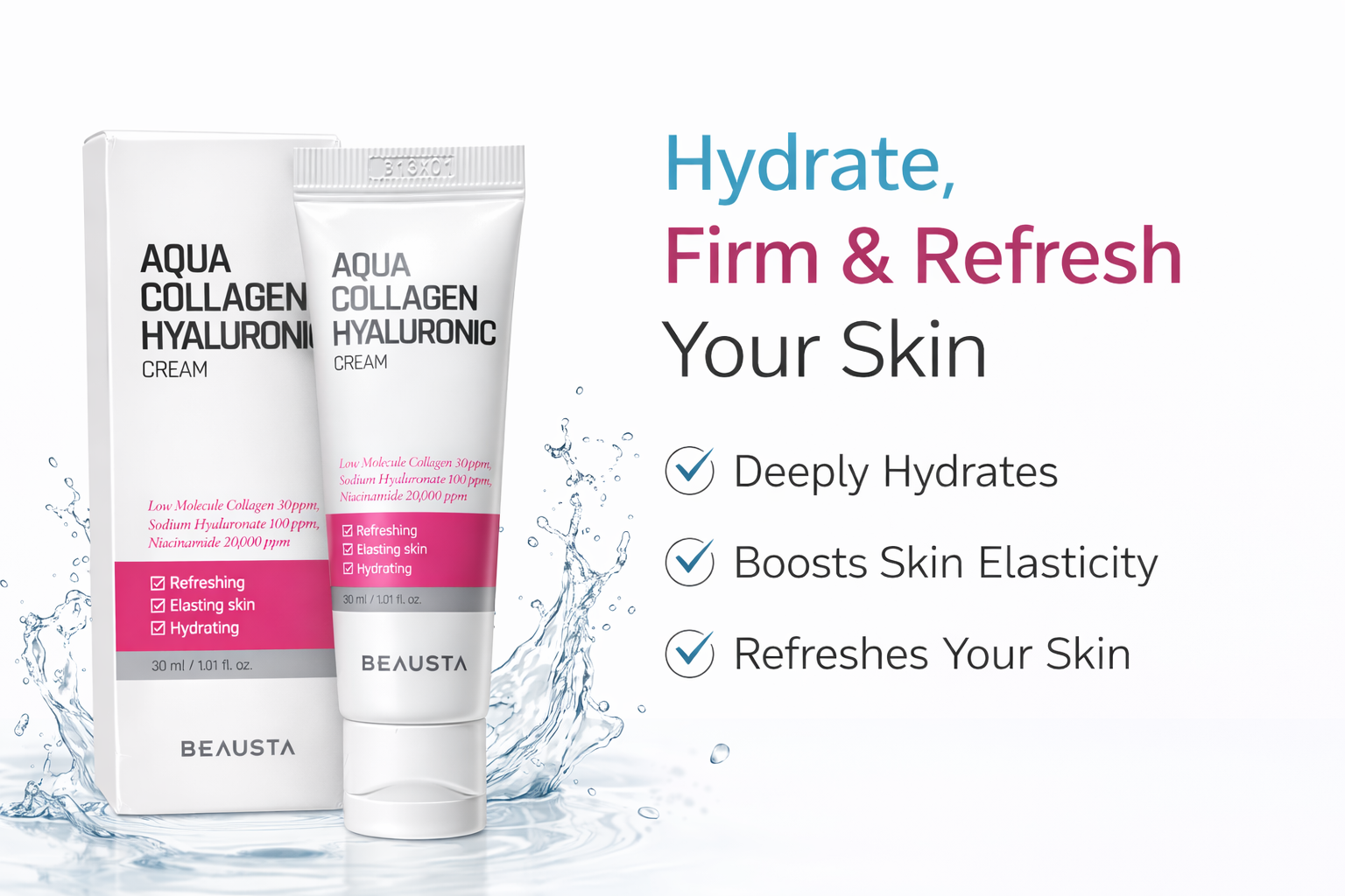 Aqua Collagen Hyaluronic Cream - Image 3